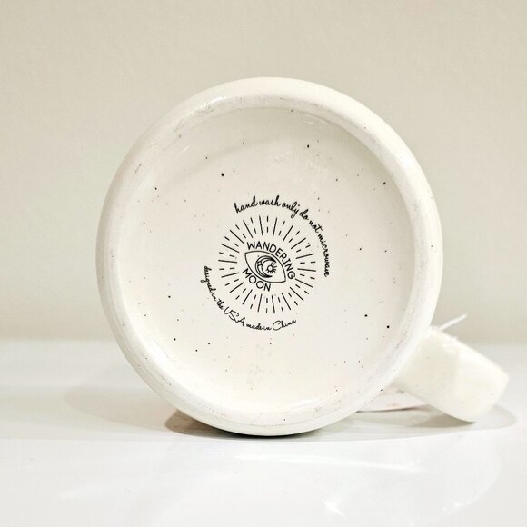 Vintage Style Yellow Smiley Face Ceramic Mug - Retro Checkered Interior - 16 oz - Picture 7 of 7